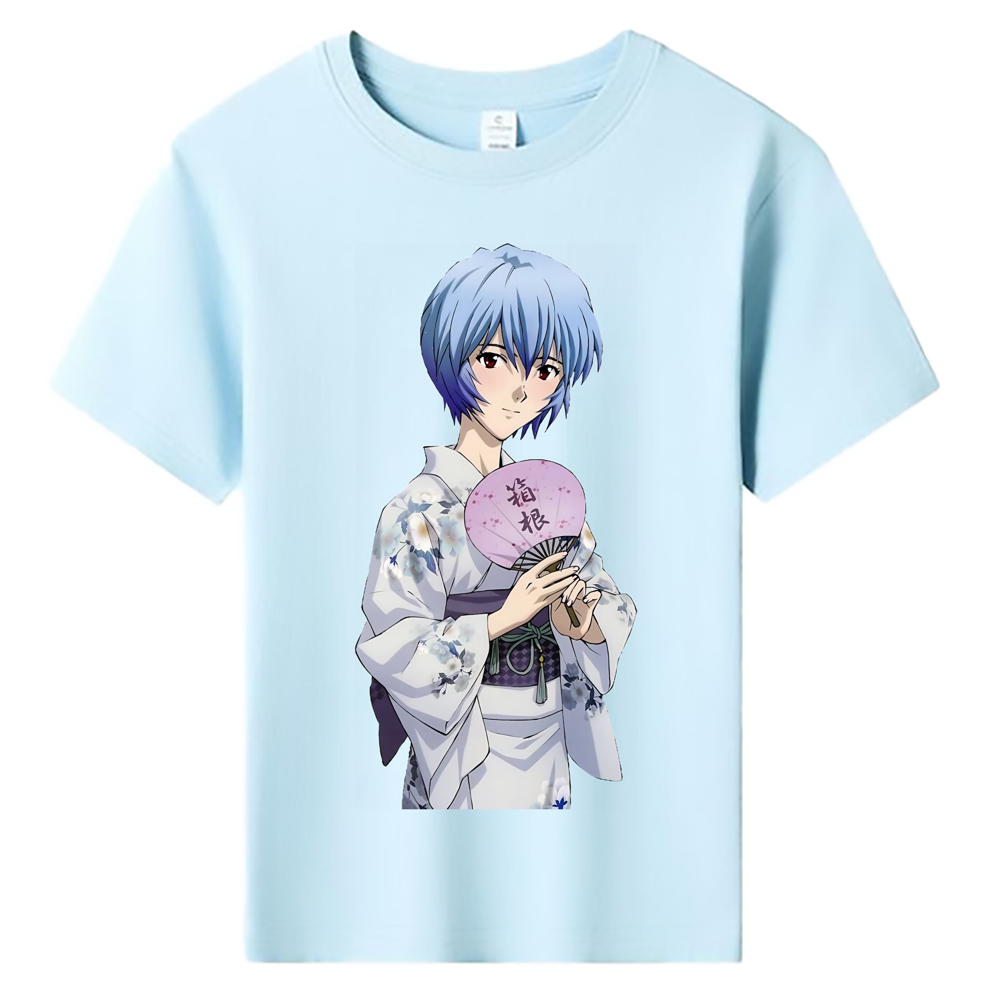 （画像用） EVA 新世紀エヴァンゲリオン 綿100％キッズTシャツ（フロントプリント）